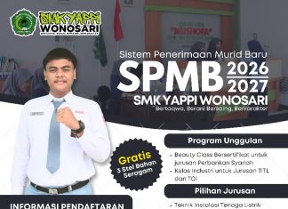 SMK YAPPI Wonosari Resmi Membuka SPMB Tahun Pelajaran 2026/2027