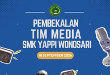 ASAH KREATIVITAS DIGITAL, SMK YAPPI WONOSARI BEKALI SISWA DALAM TIM MEDIA SEKOLAH